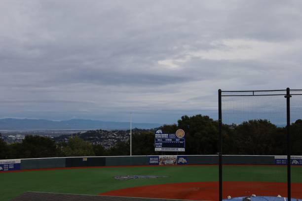 12-20-2023: San Mateo, California: College of San Mateo, athletic field