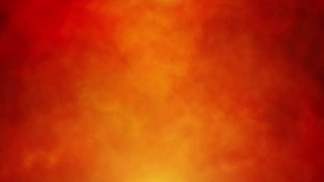 A Dynamic Animation of Swirling Flames and Glowing Sparks, Evoking Intense Heat and Fiery Passion on a Red Hot Background