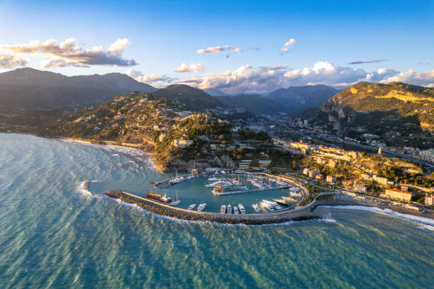 istock Ventimiglia Italy at sunset 2136962808