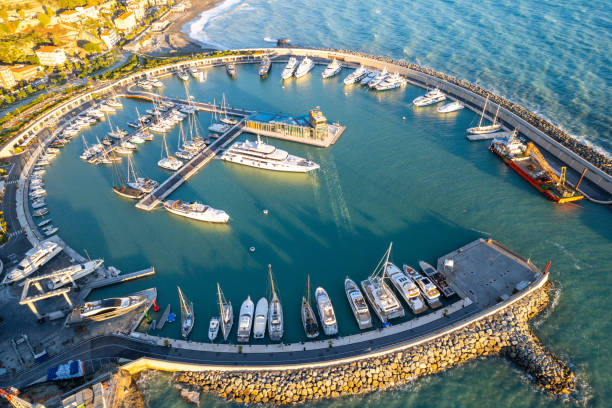 istock Ventimiglia Italy at sunset 2136970670
