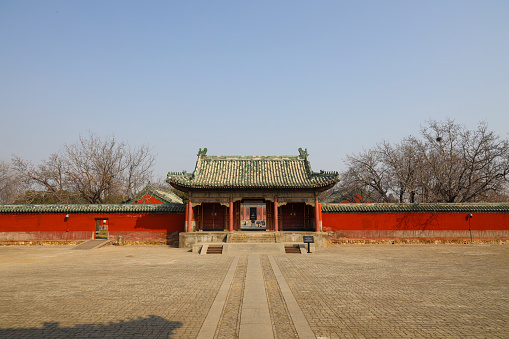 Entrance to the Forbidden City from Tienanmen Square, Beijing, China