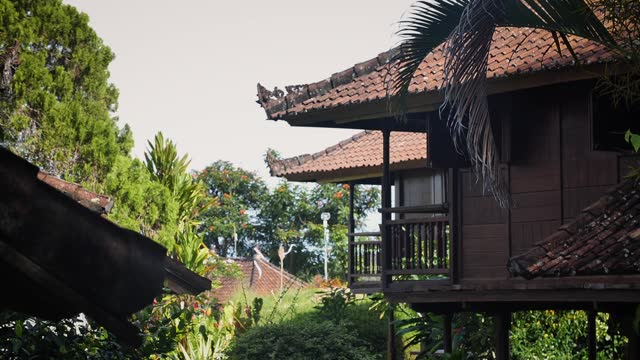 Balinese style bungalows