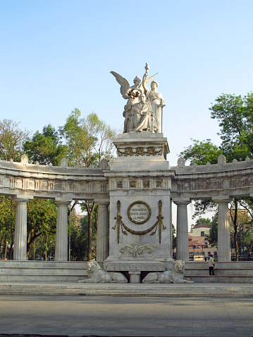 Mexico city, Mexico - 01 Mar 2011: The monument in Mexico city, Mexico