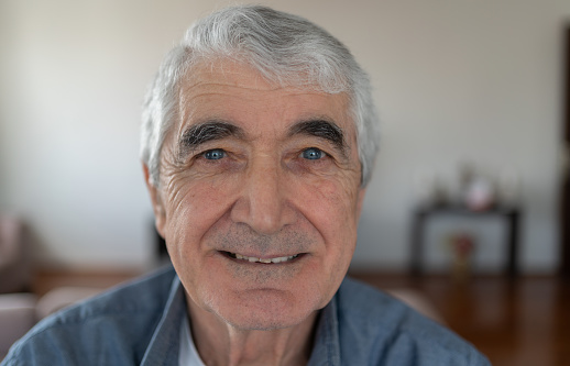 Portrait Of A Happy Senior Man