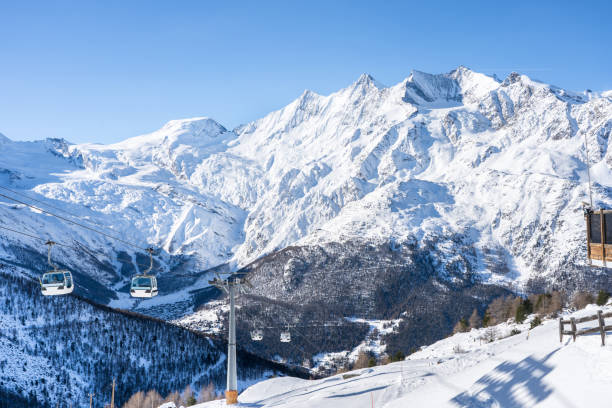 istock Mountain massif near Saas-Fee in Switzerland 2137318109