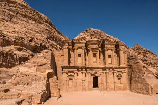 The Monastery (Ed-Deir) in Petra, Jordan