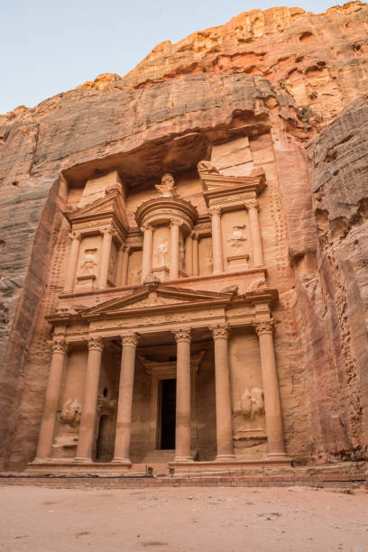 istock The Treasury (Al-Khazneh) in Petra, Jordan 2137371698