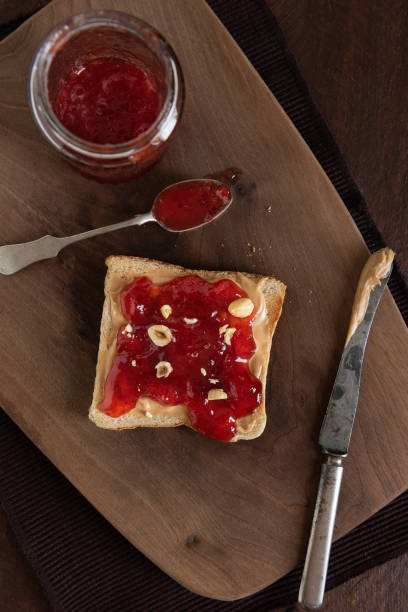 istock Grilled peanut butter and jelly sandwich 2137429577