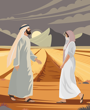 Biblical vector illustration