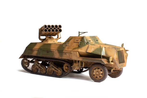 istock Scale model of old vehicle 2137474105