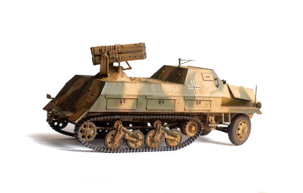 istock Scale model of old vehicle 2137474771