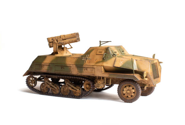 istock Scale model of old vehicle 2137475175