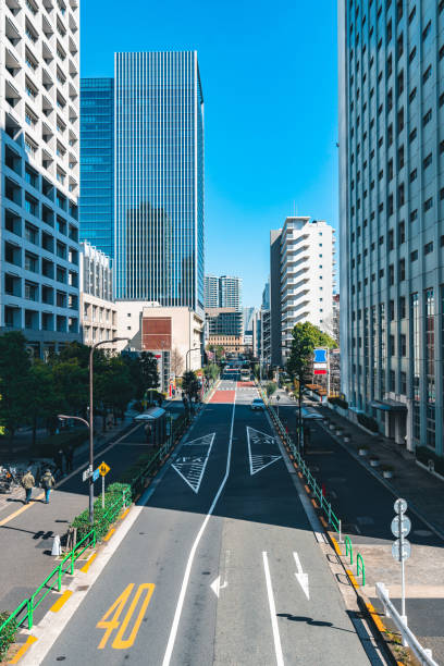 istock Views at the road in Tokyo 2137576352