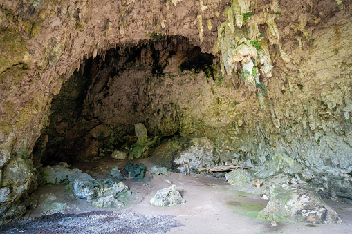 The Liang Bua Cave (Hobbit Cave), Flores island, Indonesia.