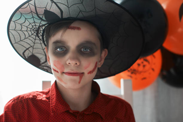 istock Halloween carnival or masquerade concept 2137717068