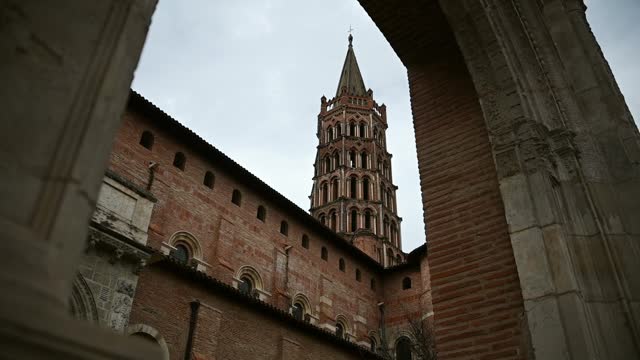 Saint Sernin Basilica in Toulouse