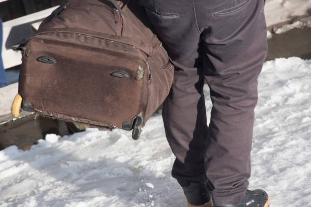 istock suitcase to take luggage when traveling 2137755413