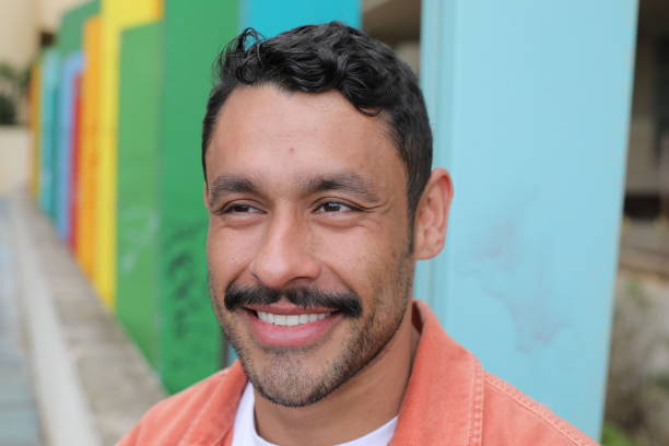 istock Handsome man with facial hair 2137822746