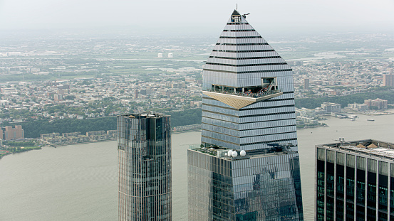 July 2022 - Manhattan, New York, USA - the One World Trade Center building in Manhattan, New York