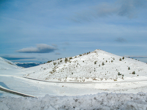 Kaimaktsalan mountain in Greece is a beautiful winter destination - Aridea - Macedonia - Greece - 12-10-2013