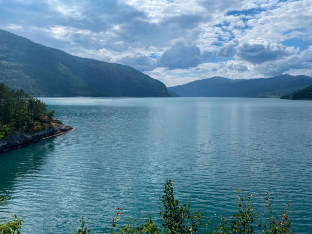 istock Lake with Alpine panorama in Norway 2137971063