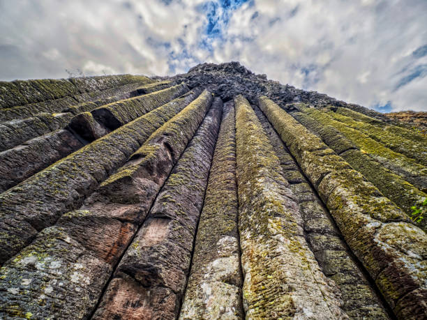 Basalt columns at Giant's Causeway,  Bushmills, Northern Ireland, UK,