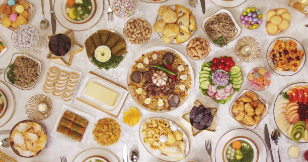 istock The great month of Ramadan. The table is set for Iftar 2138038688