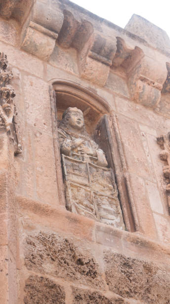 istock Sculpture in church wall 2138070719