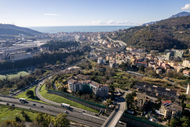 istock View from the drone of Salerno 2138071303