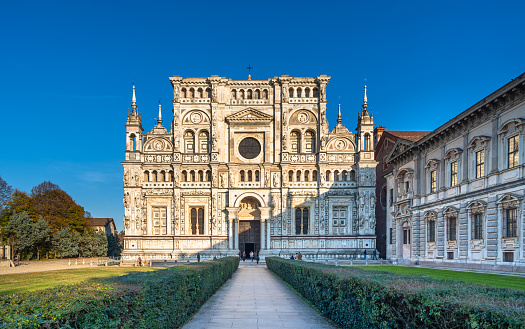 Certosa Di Pavia, Historic Carthusian Monastery near Pavia, Lombardia, Italy