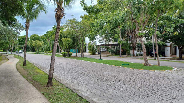istock Playacar street view in the daytime 2138093482