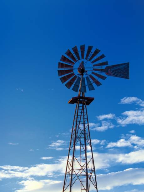 istock Windmill in early evening- Howard County, Indiana 2138102595