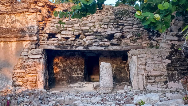 istock Ruins in Playa del Carmen Archeological Site 2138120279
