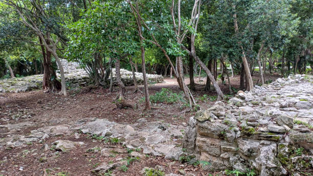 istock Ruins in Playa del Carmen Archeological Site 2138120837