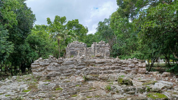 istock Ruins in Playa del Carmen Archeological Site 2138120842