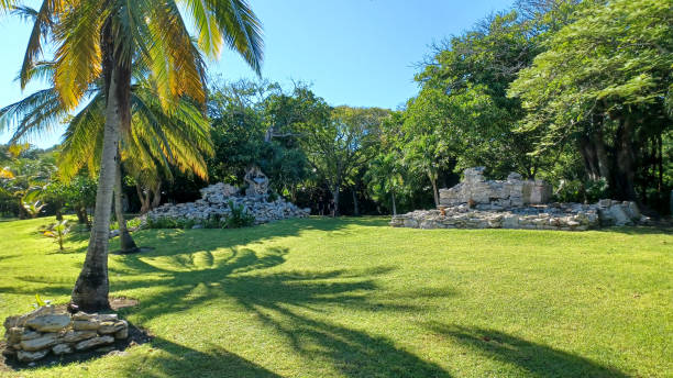istock Ruins in Playa del Carmen Archeological Site 2138120854