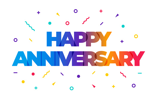 Typography Vector Design for Anniversary