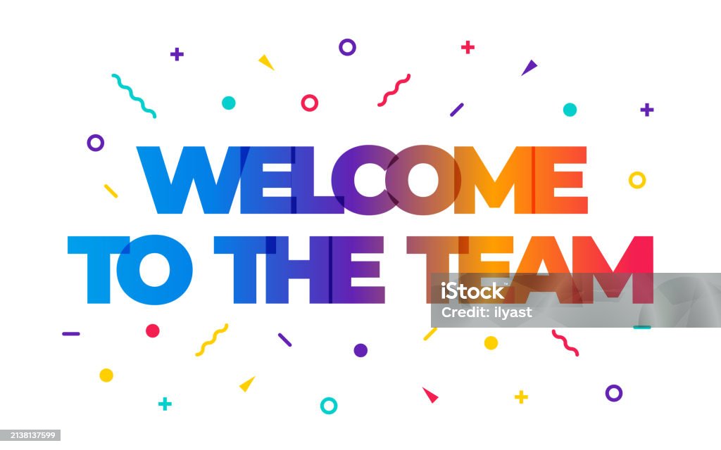 Typography Vector Design For Welcoming Stock Illustration - Download ...
