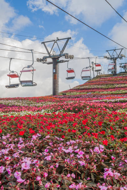 istock Chausuyama Kogen lift and sunpatience. (Toyone Village, Kitashitara District, Aichi Prefecture) 2138229127