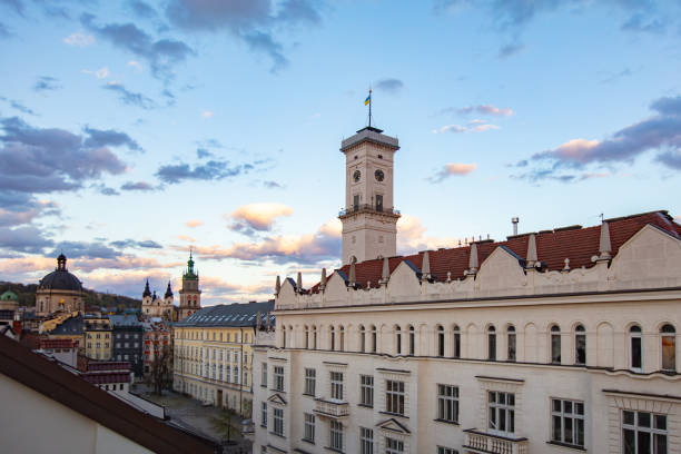 istock View on Lviv city hall 2138393000