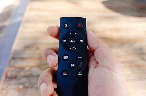 modern TV remote
