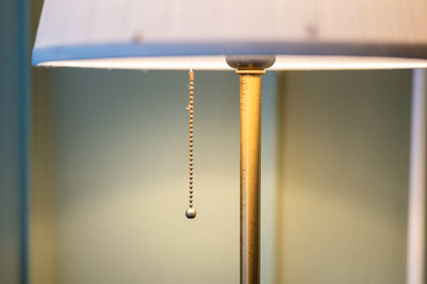 istock A luxury electric lighting lamp. 2138505032