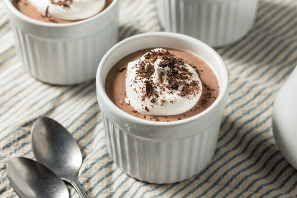 istock Vegan Homemade Tofu Soy Chocolate Pudding 2138590846