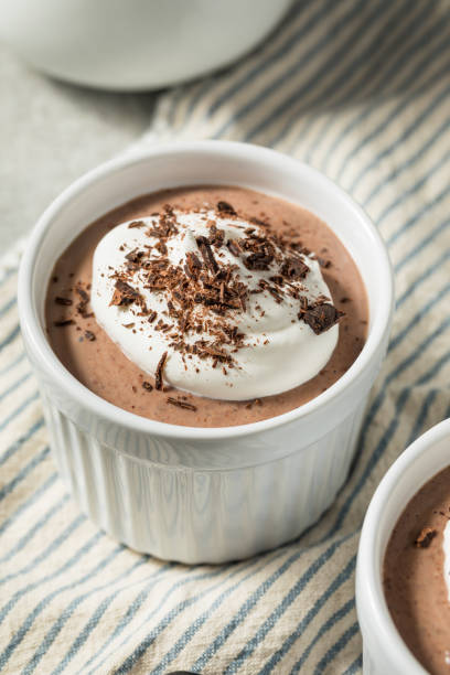 istock Vegan Homemade Tofu Soy Chocolate Pudding 2138591896
