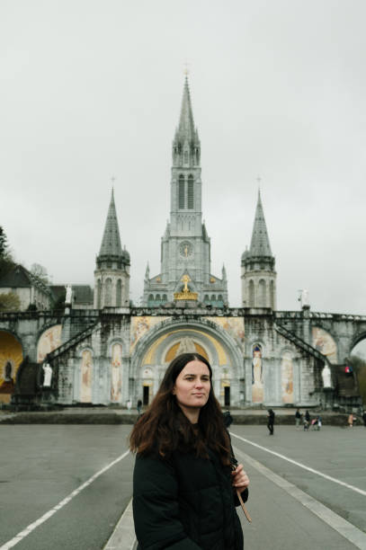 istock Woman in Lourdes 2138644528