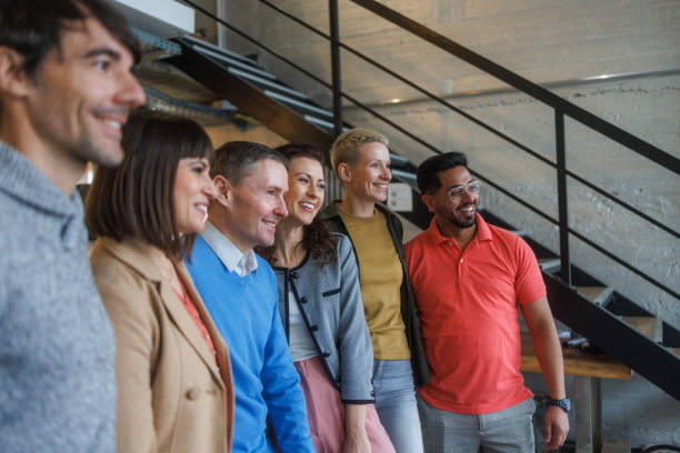 istock Group portrait of people in the office 2138646720