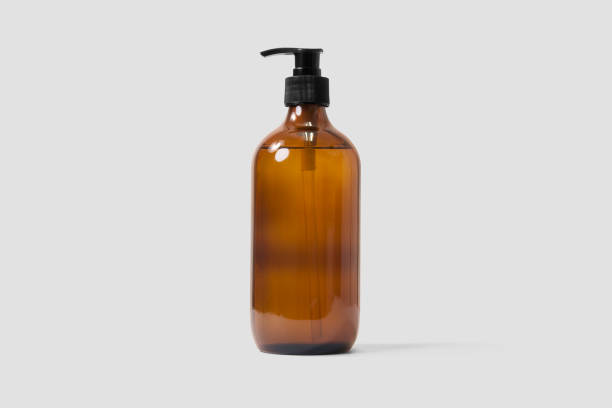 istock Cosmetic Bottle Mockup Isolated on White Background 3D Rendering 2138679644