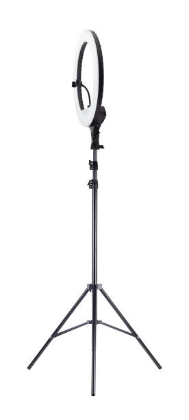 istock LED ring light on tripod isolated from background 2138780364