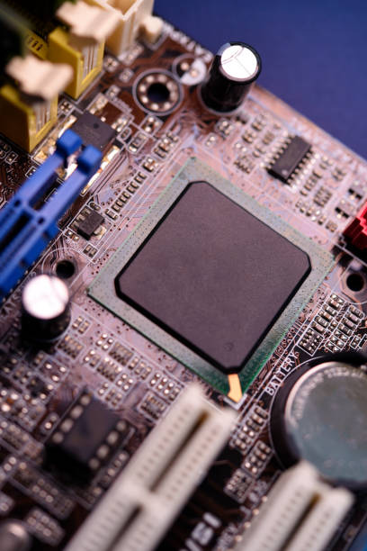 istock The controller chip is on the motherboard. An integrated circuit. 2138807203