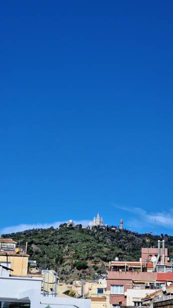 istock View to Tibidabo, Barcelona, Spain 2138892668